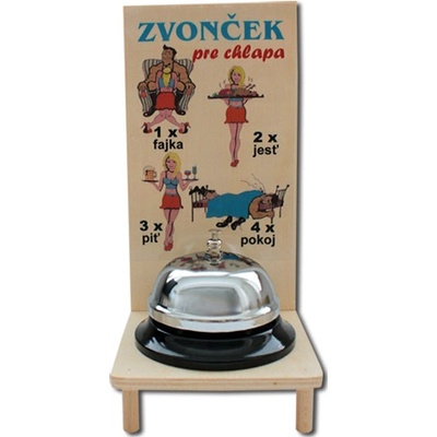 KupMa Drevený zvonček pre chlapa
