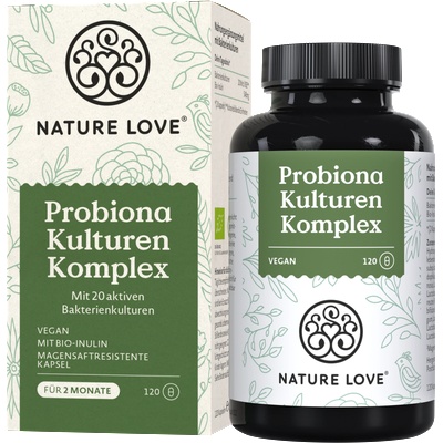 Nature love Probiona Комплекс от пробиотични култури - 120 капсули