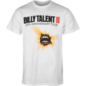 NNM мъжка тениска Billy Talent - 20th anniversary - бяла - 52217600