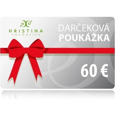 Hristina Elektronická darčeková poukážka 60 €