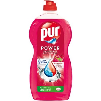 Pur Secret of World Raspberry & Red Currant Čistiaci prostriedok na ručné umývanie riadu 1200 ml