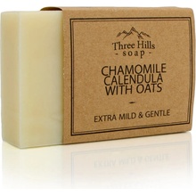 Three Hills Soap přírodní mýdlo heřmánek a měsíček s ovesným mlékem 100 g