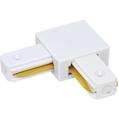 VIVALUX КОНЕКТОР ЗА ТОКОВОДЕЩА ШИНА ВЪНШЕН viv004074 link-l ЪГЛОВ БЯЛ (viv004074)