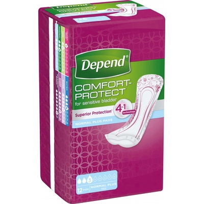 Depend Pads Normal plus 12 ks – Zboží Dáma