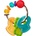 Infantino Бебешка гризалка Infantino - Ключове (IN216570)