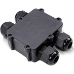 V-TAC Водоустойчива разклонителна кутия ip68 черен (vt2142)