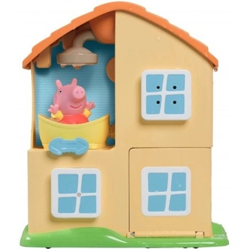 TOOMIES Prasiatko Peppa s domčekom set do vane