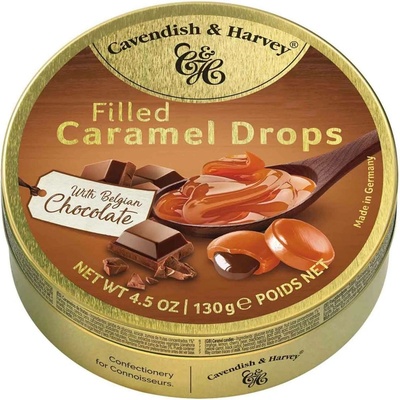 Cavendish & Harvey Filled Caramel Drops bonbóny 130 g