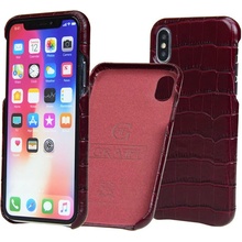 Pouzdro Carastyle Bordeaux Crocco iPhone 7 Plus / 8 Plus Vínové