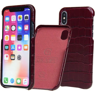 Pouzdro Carastyle Bordeaux Crocco iPhone 7 Plus / 8 Plus Vínové