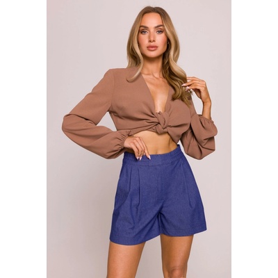 Moe dámske šortky denim M860