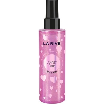 La Rive Lovely Pearl Парфюмен Спрей За Тяло С Блясък ( Сърца ) Мист за тяло дамски 200ml