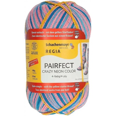 Regia 4-Ply Pairfect 7146 Crazy Pink Neon