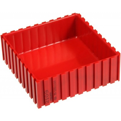 Pokorný Dačice Plastová krabička typ 2109 35 x 102 x 102 mm červená RAL 3020