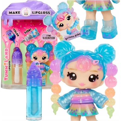 Yummiland Malá bábika s leskom na pery, séria 2 - Britney Boba