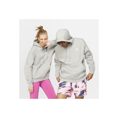 Nike Sportswear Club Fleece Pullover Hoodie 0193147704785 Šedá