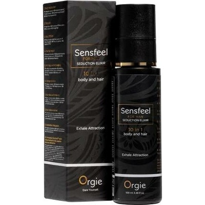 Elixír s feromónmi Sensfeel For Man 10 v 1 Elixír 100 ml Orgie