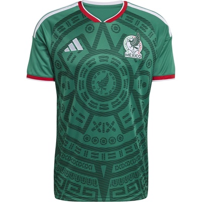 adidas Мъжка футболна фланелка Adidas Mexico Home Shirt World Cup 2026 Mens - Green/White