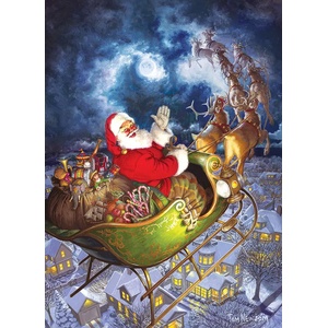 Cobble Hill - Puzzle Merry Christmas to All - 1 000 piese