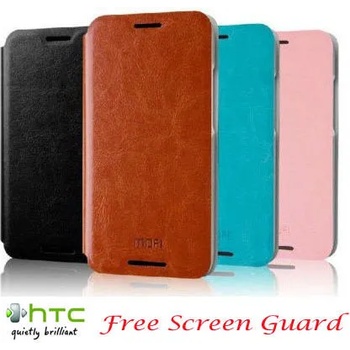 Image 1 of HTC Desire 601 Zara Mofi Wallet Кожен Калъф + Протектор