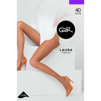 Gatta dámské punčochové kalhoty Laura 40 DEN lyon/dec.hnědá