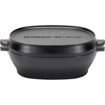 Тенджера Snow peak Micro Oval Pot - Black - размер One Size (532-2717-0111)