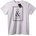 NOONEBRAND Тениска Любов и Сладолед - 2XL, Black