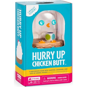 Exploding Kittens Настолна игра Hurry Up Chicken Butt - Парти (BGBG0004693N)