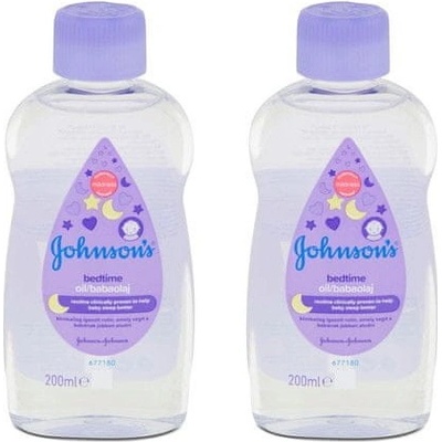 JOHNSON´S Bedtime olej na dobré spanie 2 x 200 ml