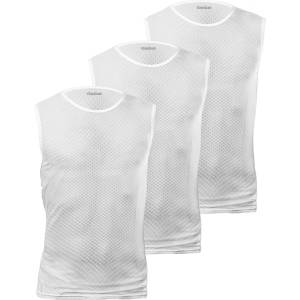 GripGrab Горнище GripGrab Ultralight Sleeveless Mesh Baselayer 3-Pack Sport shirt - White - размер XXL (016-5796-0115)