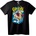 NOONEBRAND Тениска SharkMad - 4XL, Black
