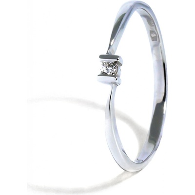 Blink-Blink Zásnubný zlatý prsteň s diamantom 1164BDG