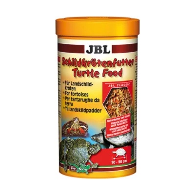 JBL Turtle Food - Балансирана храна за водни костенурки от ракообразни, водни насекоми и гранули, 100 мл