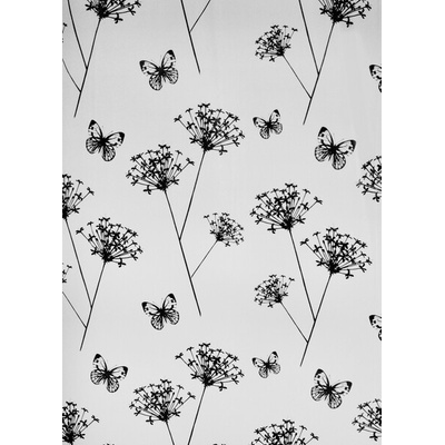 BISK Erga FLOS bílo-černý 200 x 180 cm ERG-08271 – Zbozi.Blesk.cz