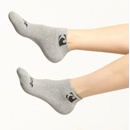 Represent ponožky new Squarez Short CZ šedé