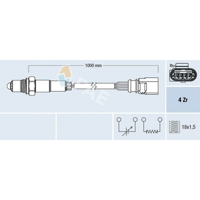 Lambda sonda FAE 77459