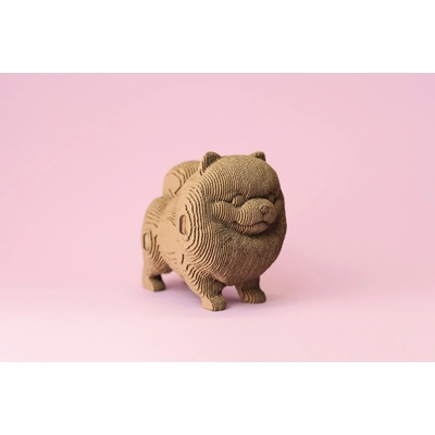 Cartonic 3D PUZZLE POMERANIAN SPITZ 72 ks