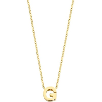 Blush Златно колие с буква Blush 3155YGO_G (3155YGO_G)