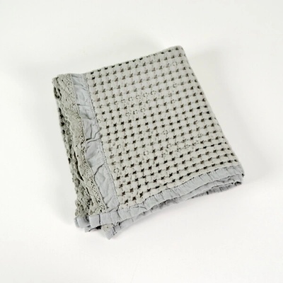 Takoy HT-00207 Vaflový uterák v romantickom štýle tmavá mäta 50 x 100 cm