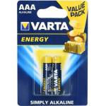 VARTA energy дълготрайни батерии aaa, алкални, 2 бр. /опаковка (bava 4103 2pack)