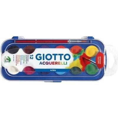 GIOTTO Aquarelli Комплект акварелни бои Смес 12 бр (F351200)
