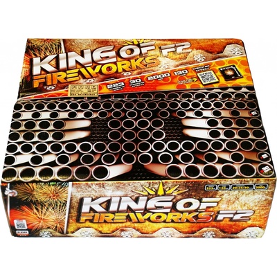 kompaktní ohňostroj King Of Fireworks 223 ran 20 mm 25 mm 30 mm