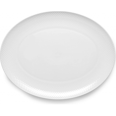 Porcelánový oválný talíř Rhombe 42x32 cm Lyngby Porcelaen
