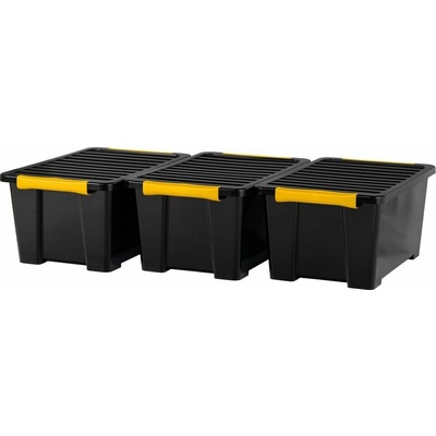 ROTHO úložné boxy DIY EASY SET - 3 x 44 l