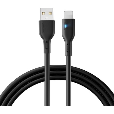 JOYROOM Кабел Joyroom S-UL012A13, USB към Lightning, 2.4A, 2m, черен (S-UL012A13B2)