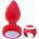 Passion labs Вибиращ силиконов Butt Plug с LED светлини "SILIPA" 10 см
