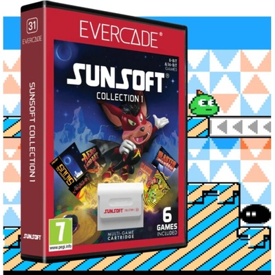 Sunsoft Collection 1 (Evercade Cartridge 31) – Zboží Dáma