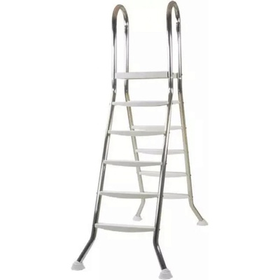 Steinbach Nerezové nadzemní schůdky 120 cm - 4 + 4 stupně