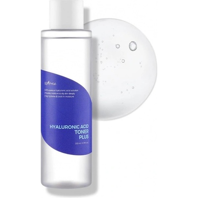 ISNTREE Hyaluronic Acid Hyaluronic Toner Plus почистваща емулсия 200ml