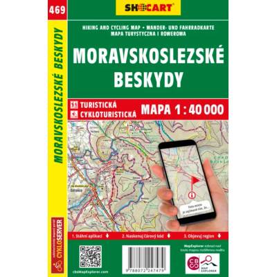 Moravskoslezské Beskydy 1:40 000